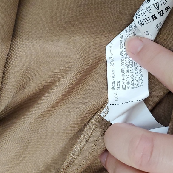 Zara Satin Pant Blouse Set size M - Picture 4 of 7